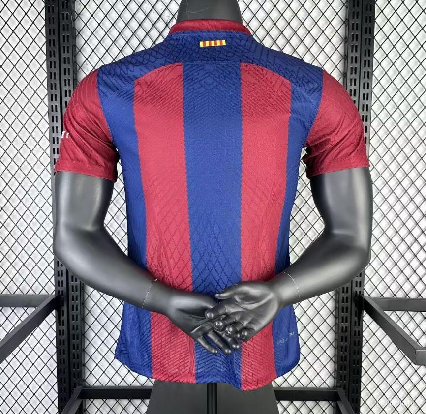 Player Version 23/24 Barcelona Home Rolling Stones Special Jersey