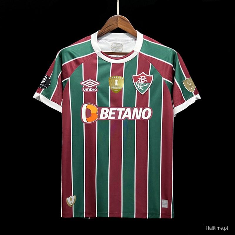 23/24 Fluminense Home Jersey With Full Patch