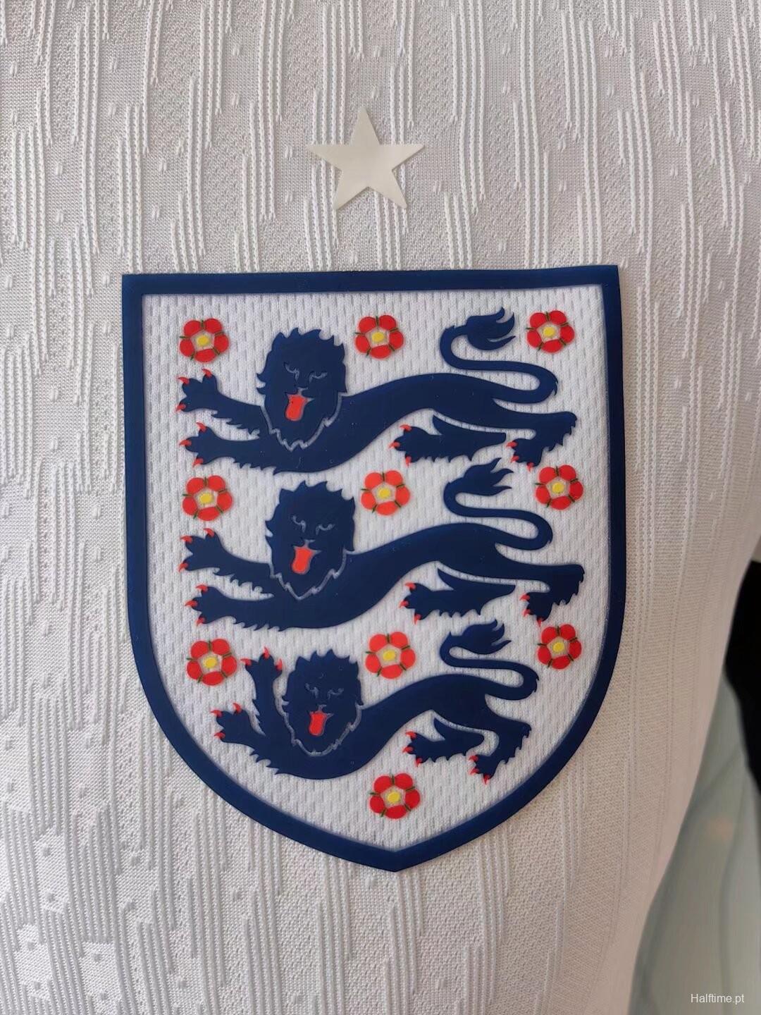 Player Version 2024 England Home Jersey