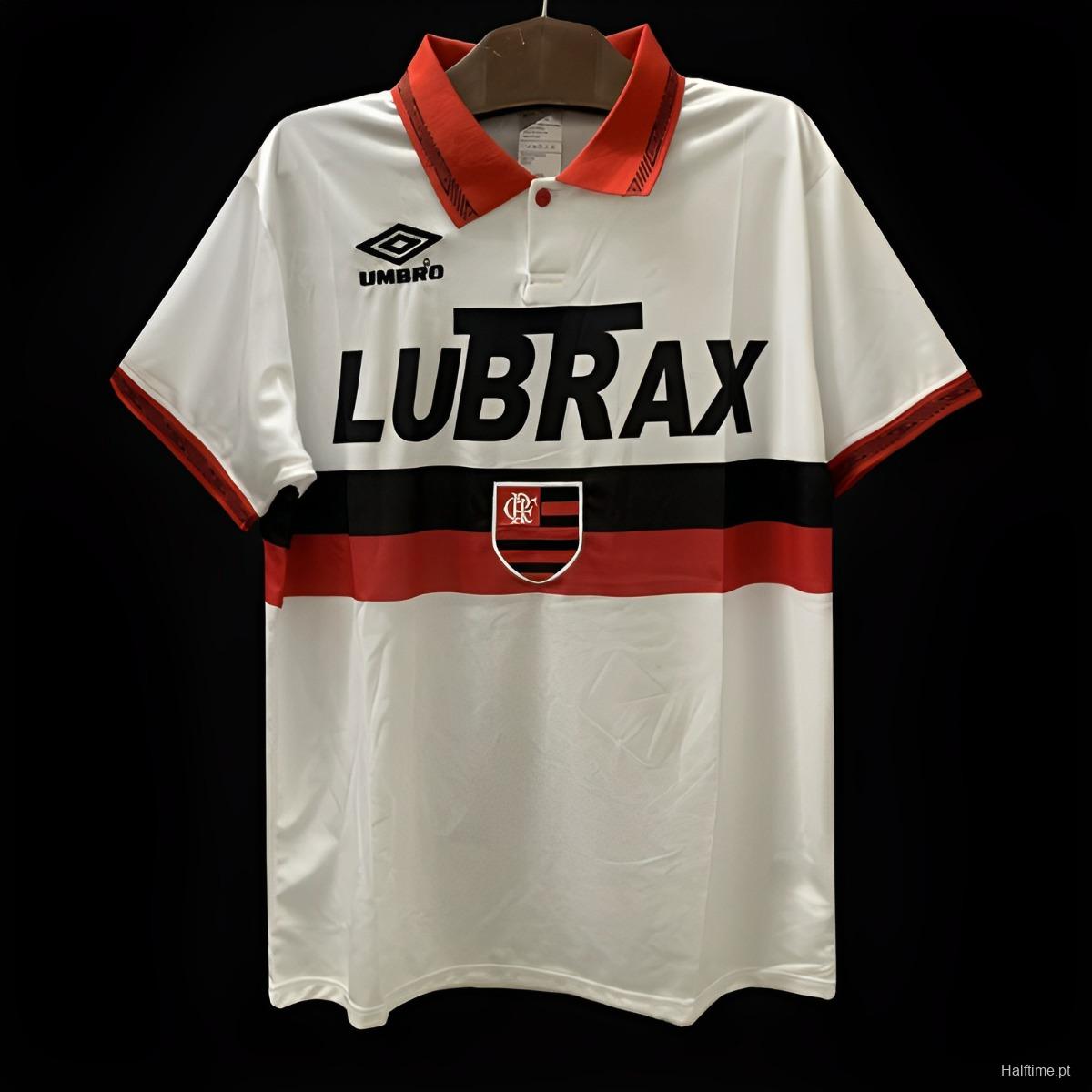 Retro 93/94 Flamengo Away White Jersey