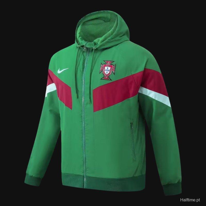 2024 Portugal Green Windbreaker