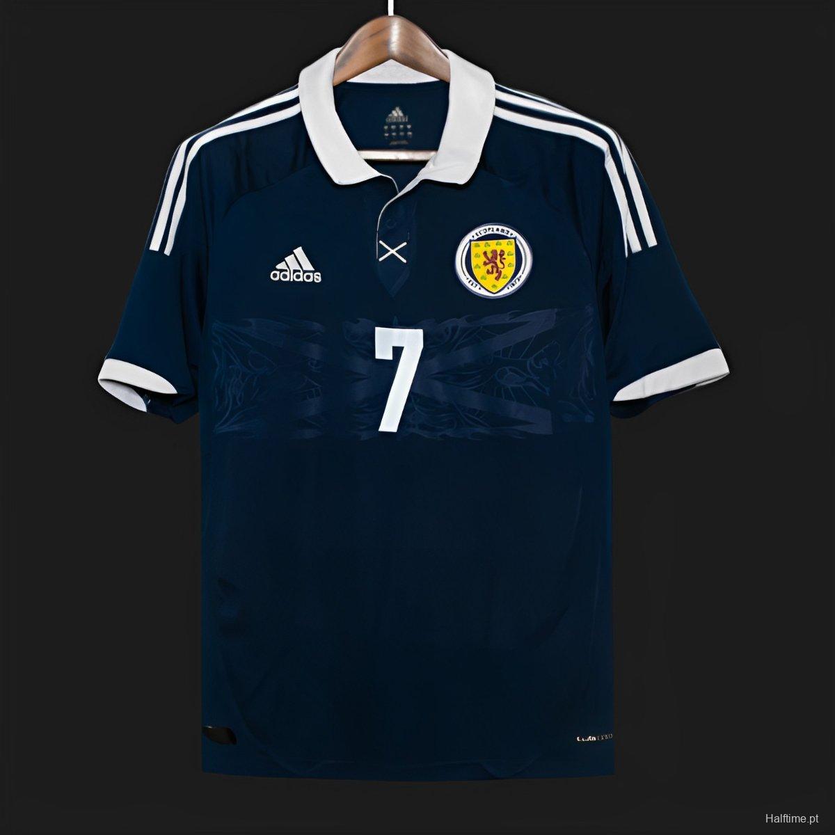 Retro 2011/13 Scotland Home Jersey