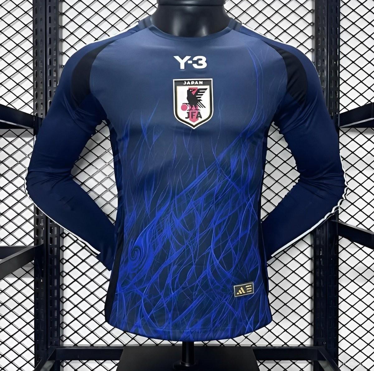 Player Version 2024 Japan Home Long Sleeve Jersey