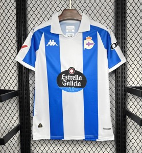 24/25 Deportivo De La Coruna Home Jersey