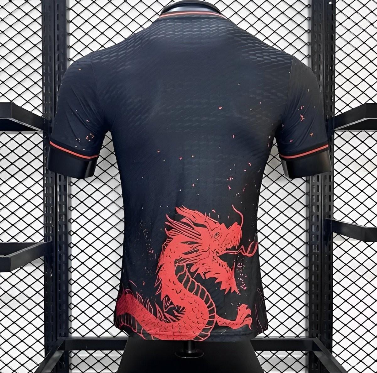 Player Version 2024 Japan Black/Red Graffiti Edition Jersey