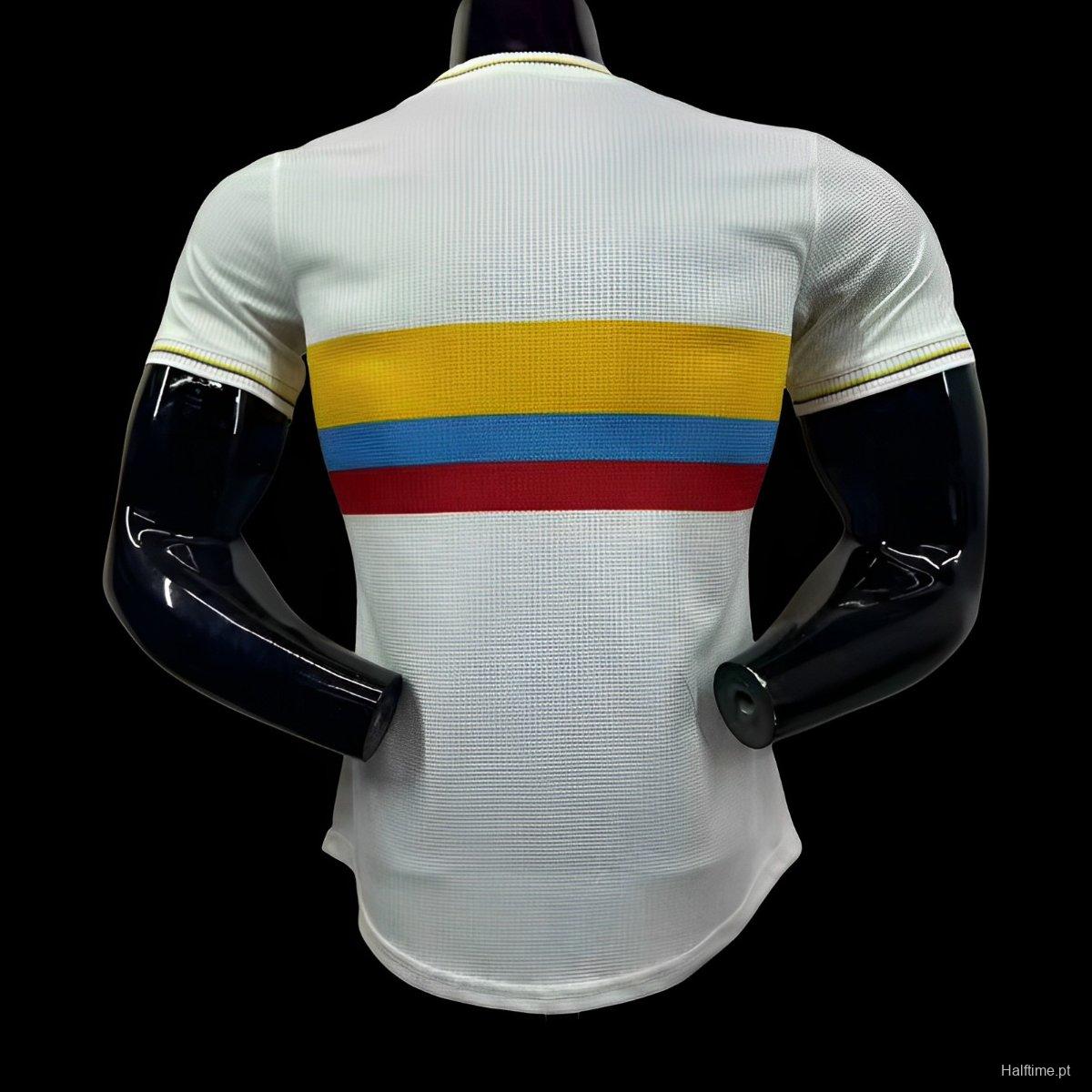 Player Version 2024 Colombia White 120Th Anniversary Jersey