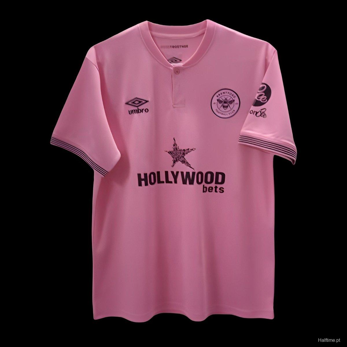 24/25 Brentford Third Pink Jersey