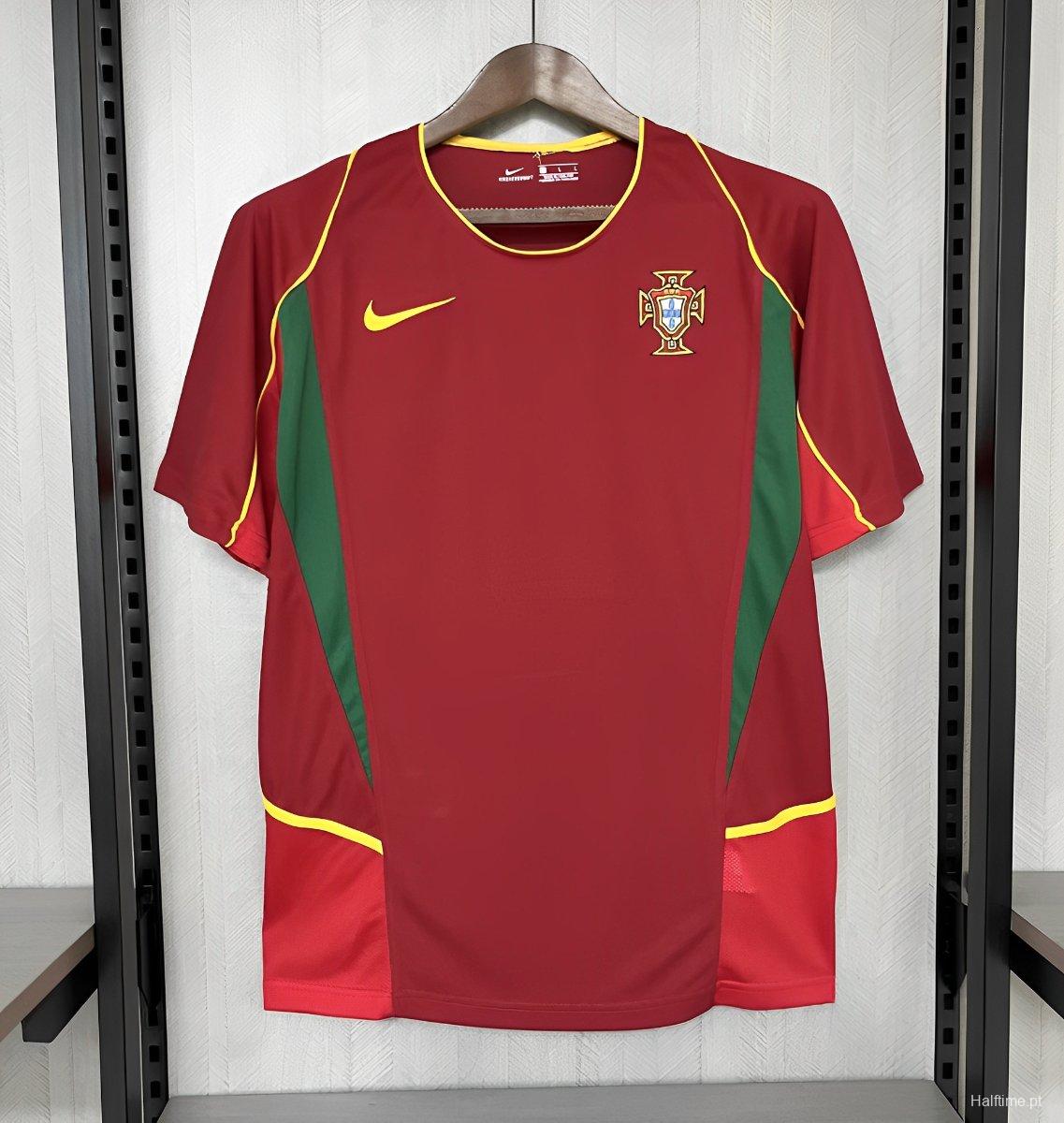 2002 Retro Portugal Home Jersey