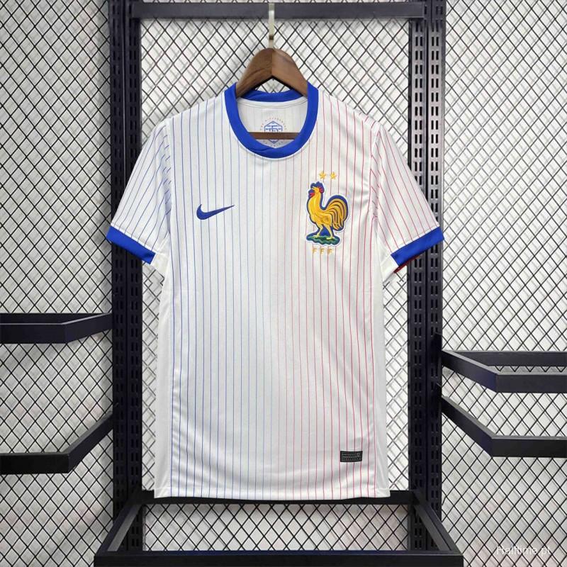 2024 France Away White Jersey